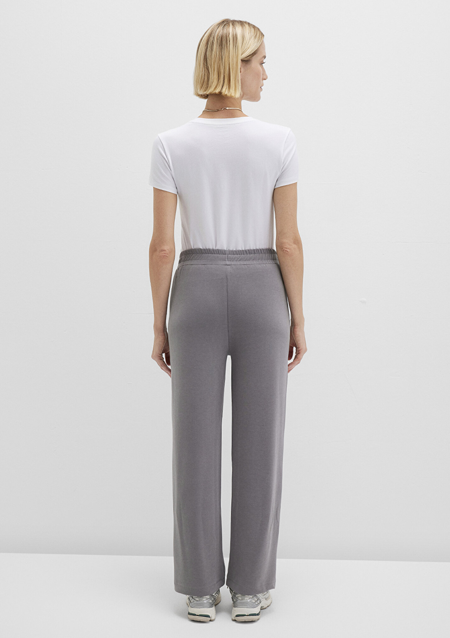 Kadın Sporty Lux (TENCEL™) Modal Gri Eşofman Altı