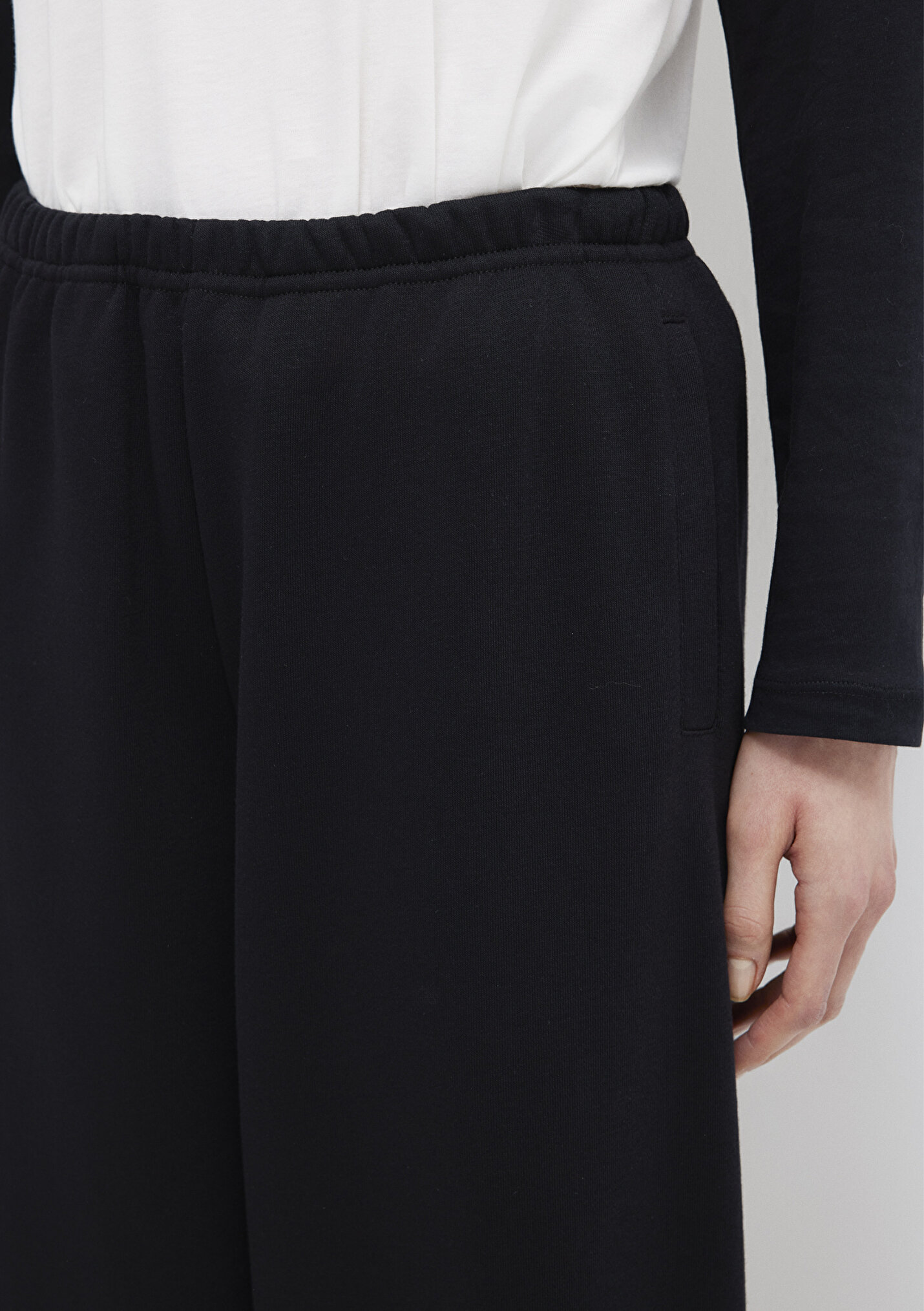 Kadın Siyah Basic Eşofman Altı