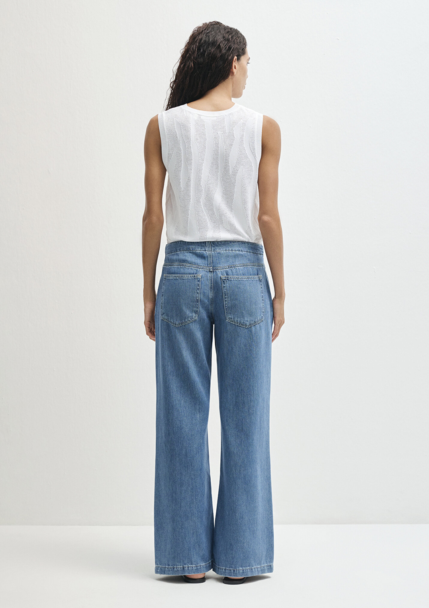 Outlet Kadın Liny Akdeniz Açık Mavi Jean Pantolon