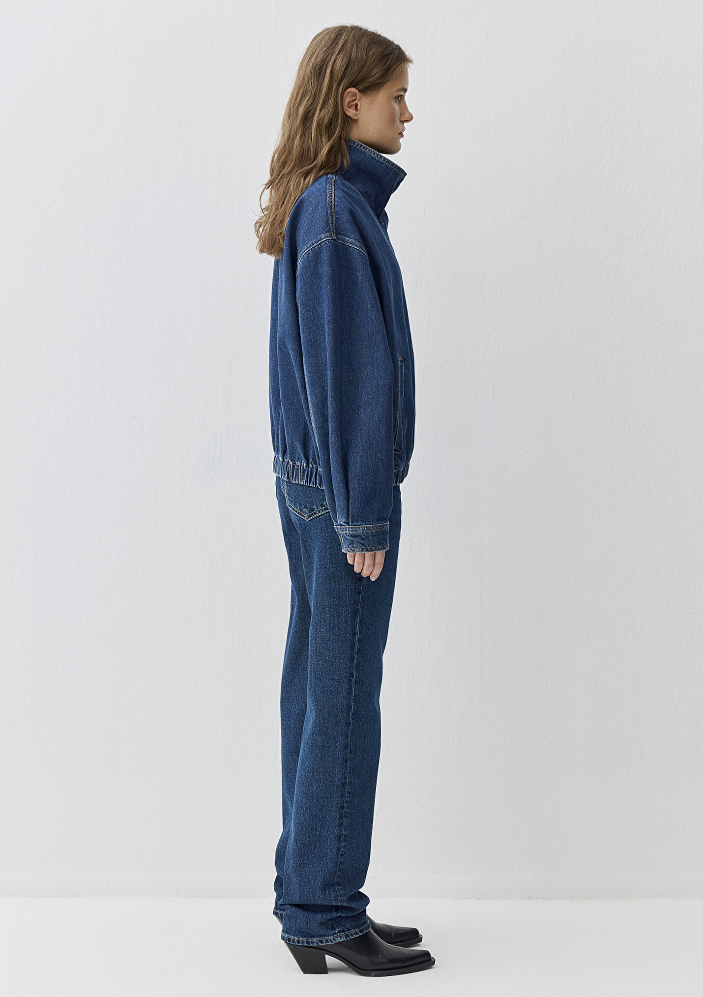 美品♡24AW mallow blue ジャケット Mircha ミーシャ MOSHA（モシャ） | BINGOYA