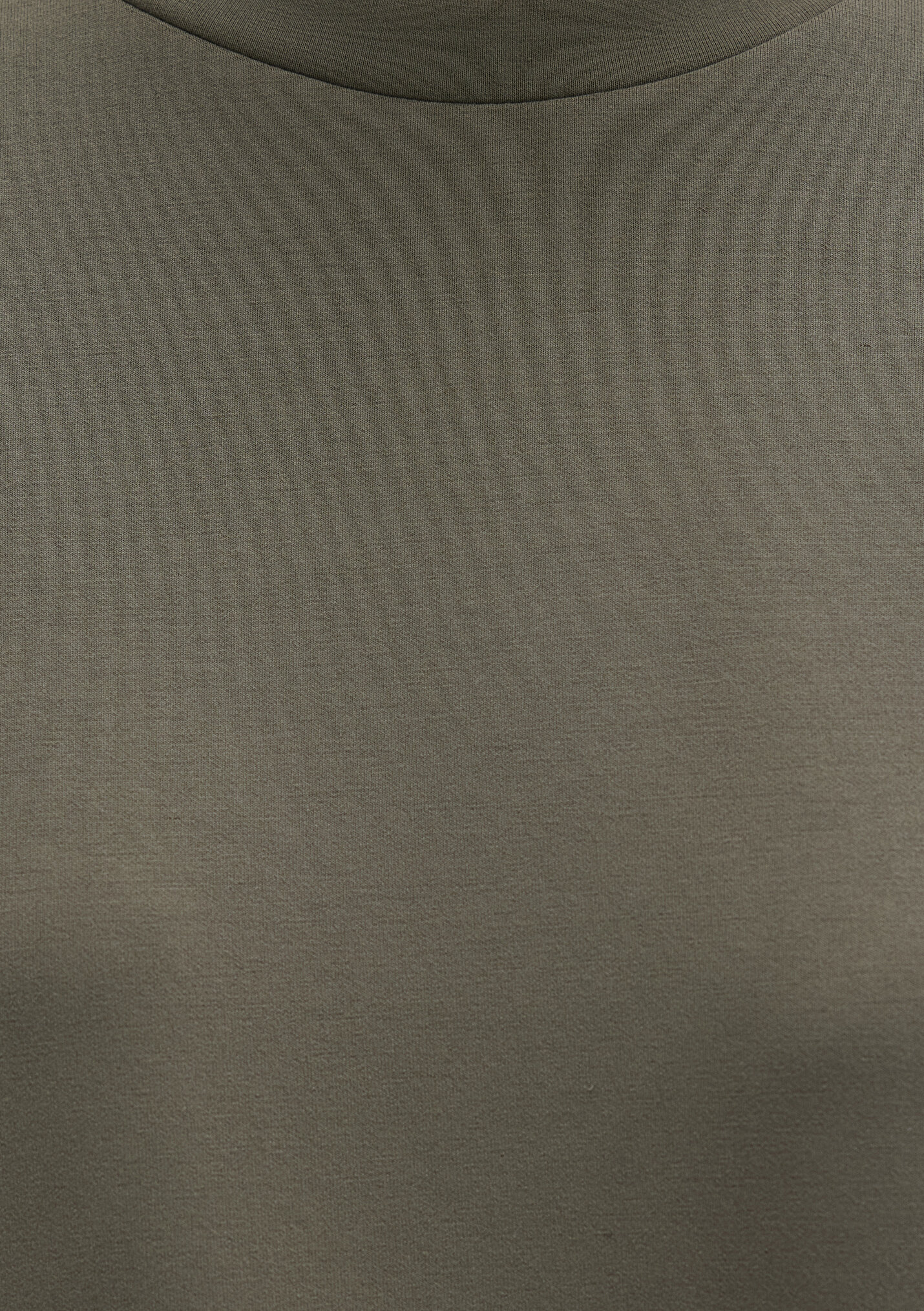 Outlet Kadın Soft-Premium Haki (TENCEL™) Modal Karışımlı Sweatshirt