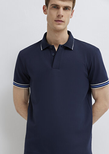 Mavi Black Lacivert Polo Tişört