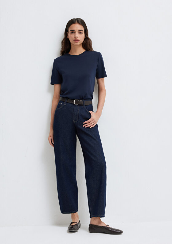 Leila Premium Blue Rinse Jean Pantolon