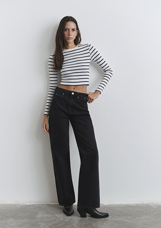 Victoria Classic Denim Antrasit Smoke Jean Pantolon