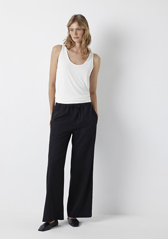Marcela Iconic Puslu Indigo Mavisi Jean Pantolon