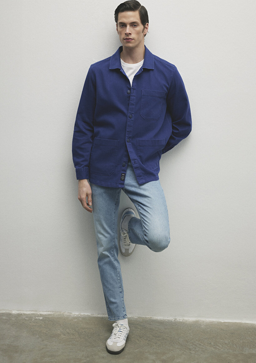 Marcus Premium Blue Mavi Jean Pantolon - 0