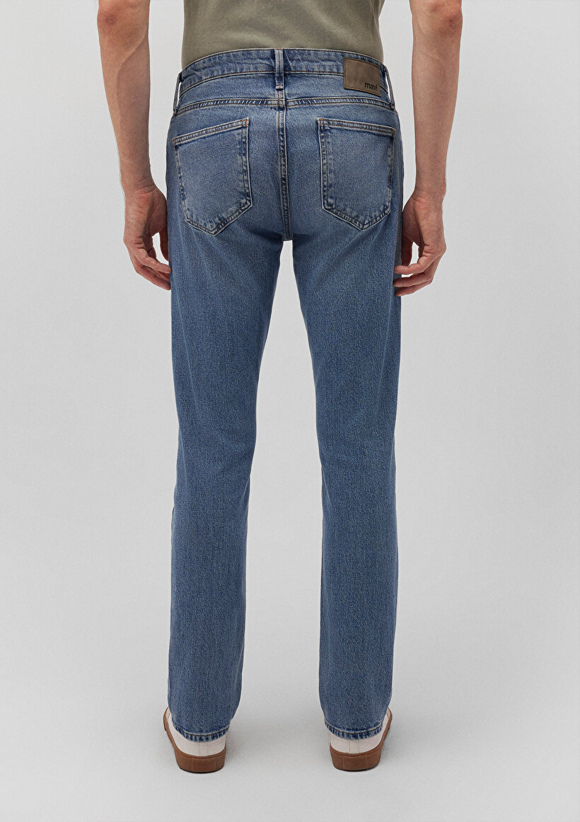 Marcus 90lar Indigo Mavi Jean Pantolon_3