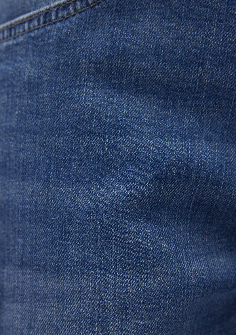 Martin Premium Blue Gölgeli Koyu Mavi Jean Pantolon_7