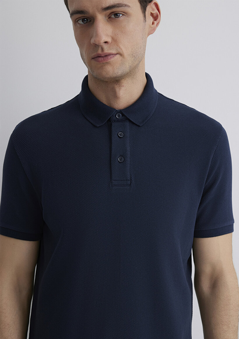 Outlet Erkek Lacivert Polo Tişört