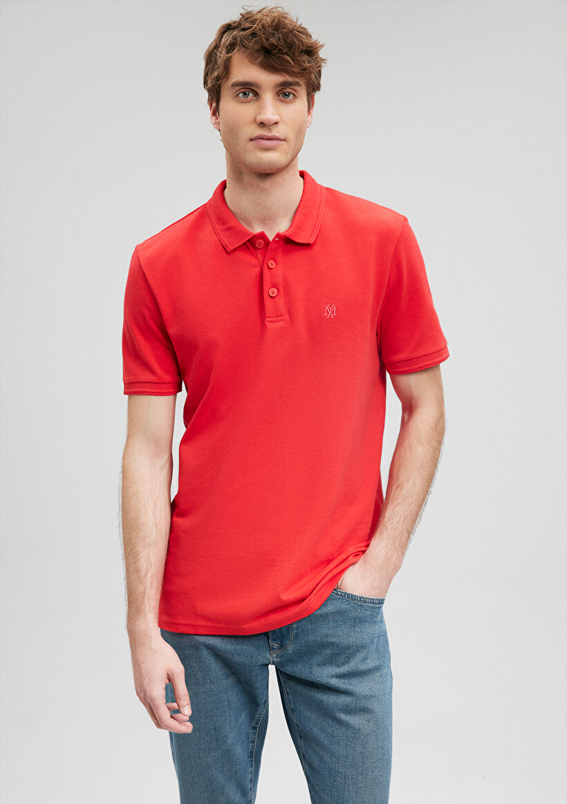 Kırmızı Polo Tişört - 0