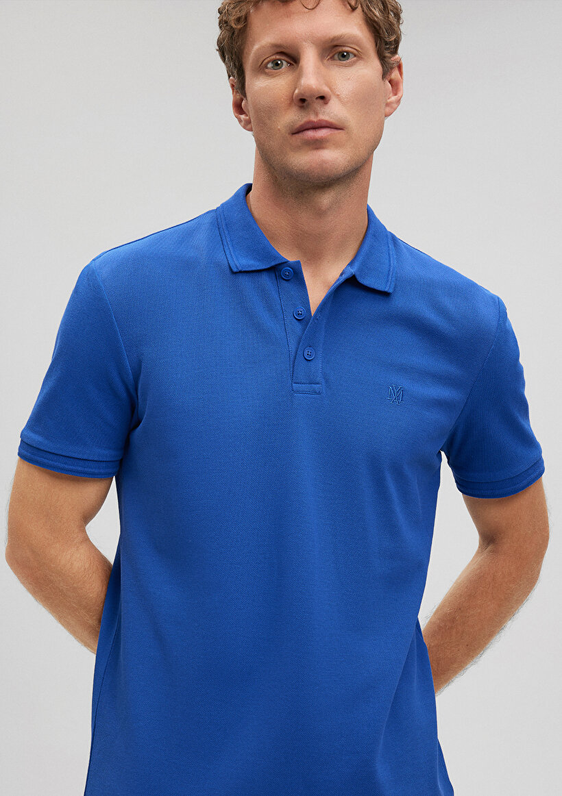 Mavi Polo Tişört - 0