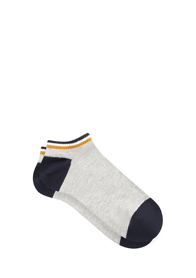Gri Patik Çorap - 0