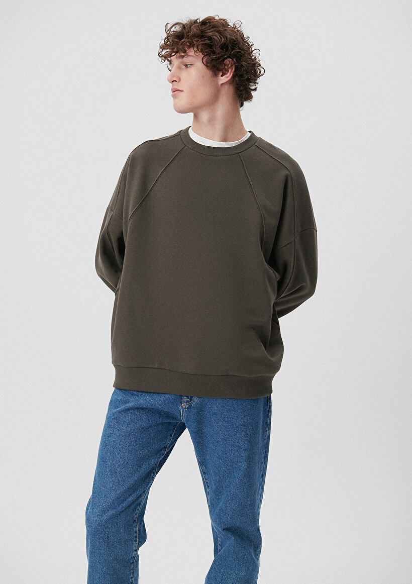 bisiklet-yaka-gri-sweatshirt