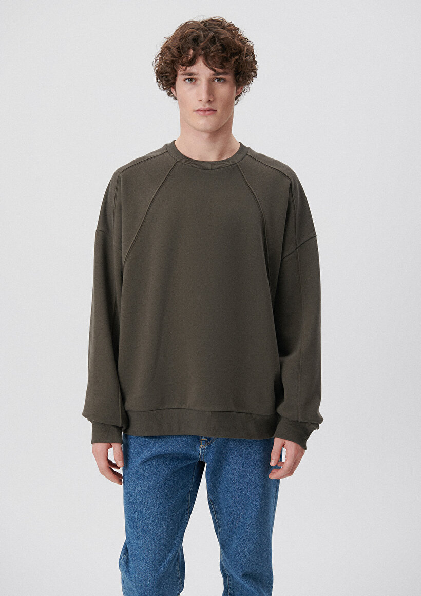 bisiklet-yaka-gri-sweatshirt