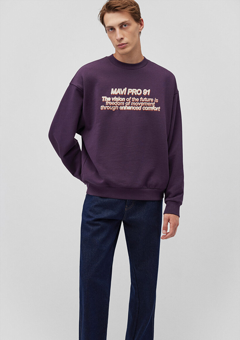 Mavi Pro Mor Sweatshirt_1