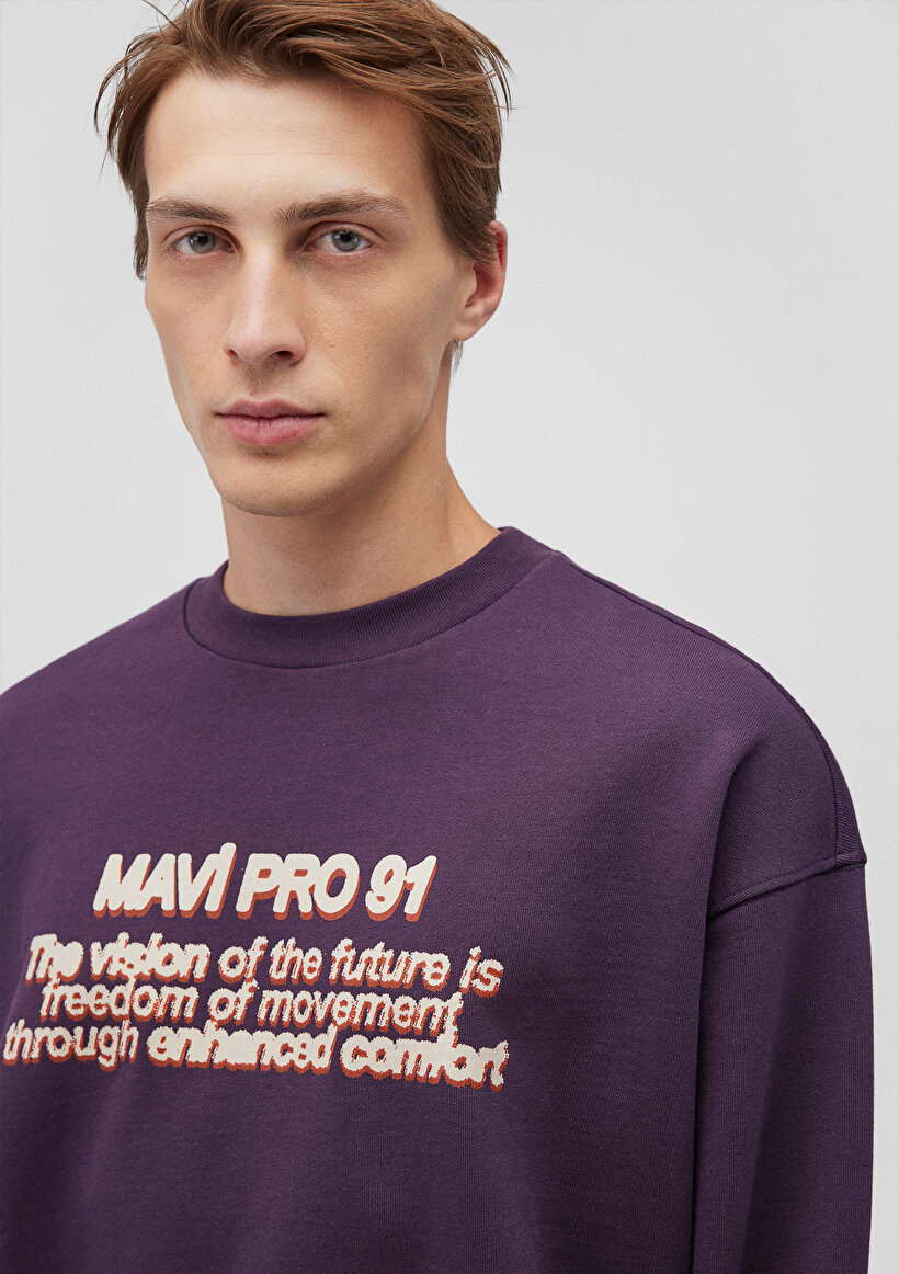 Mavi Pro Mor Sweatshirt_4