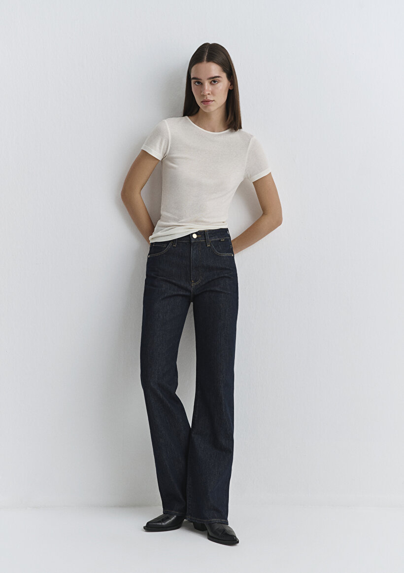 Victoria Gold Premium Derin Rinse Jean Pantolon - 0