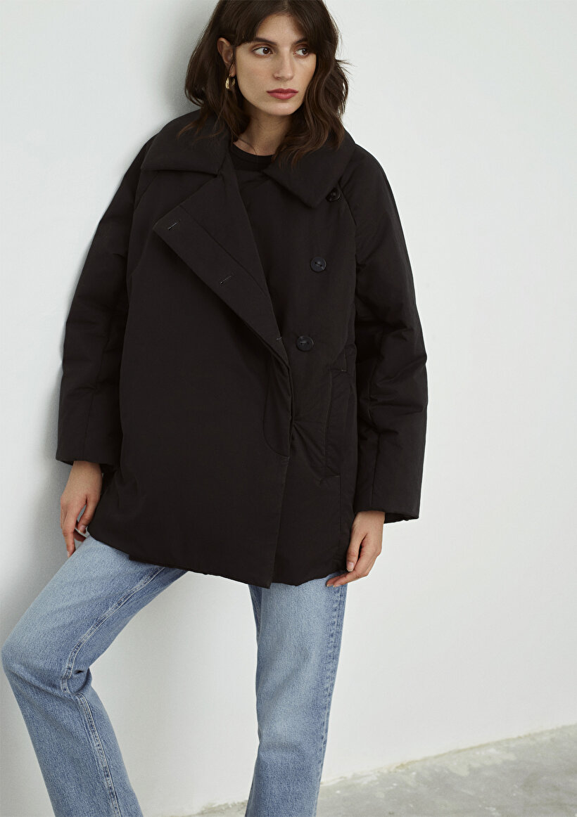 Siyah Oversize Ceket