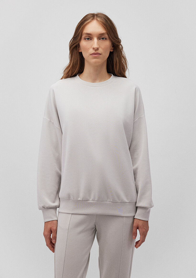 Lux Touch TENCEL TM Gri Modal Sweatshirt_2