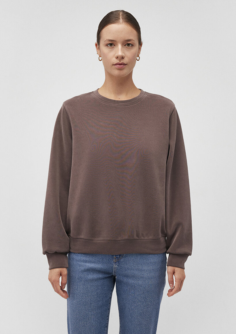 Kahverengi Tencel TM Modal Sweatshirt_2