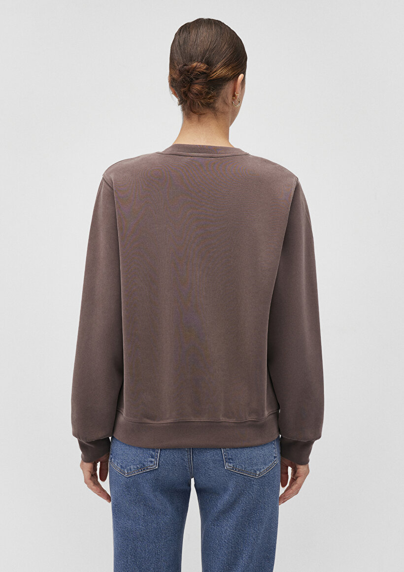 Kahverengi Tencel TM Modal Sweatshirt_3