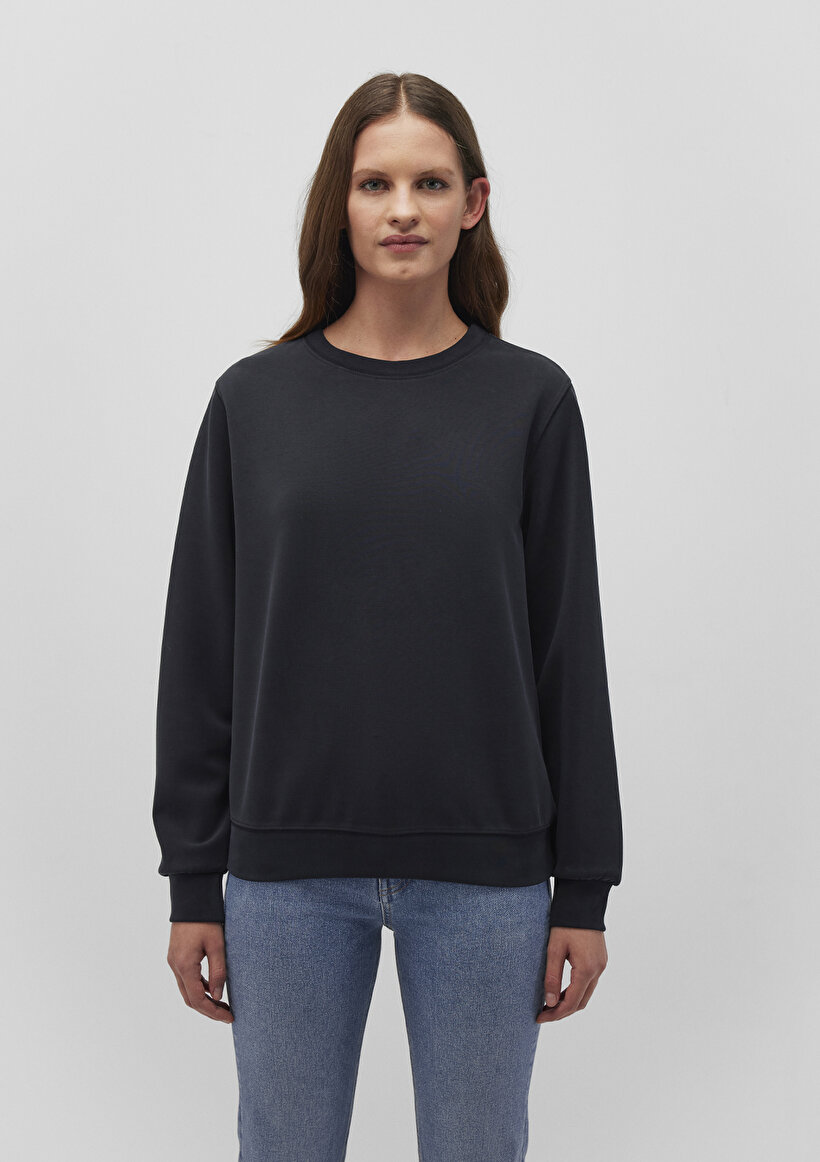 Siyah Tencel TM Modal Sweatshirt_2