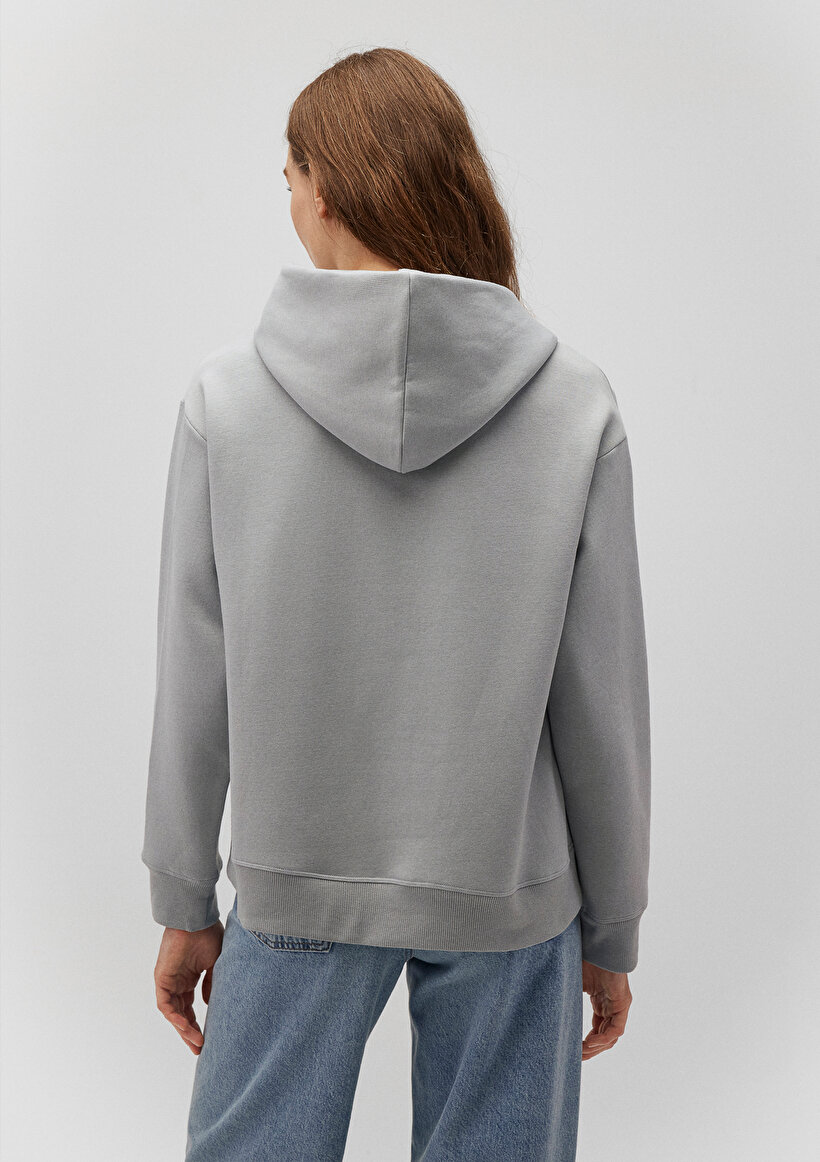 Kapüşonlu Gri Sweatshirt_3