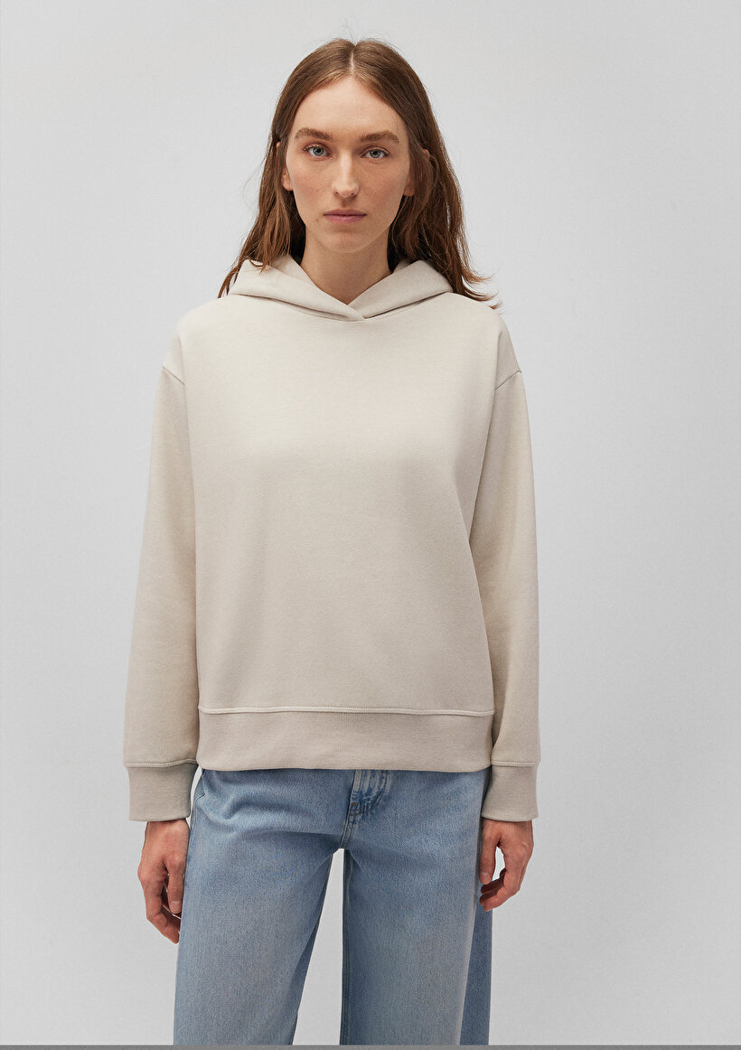 Kapüşonlu Gri Sweatshirt_2