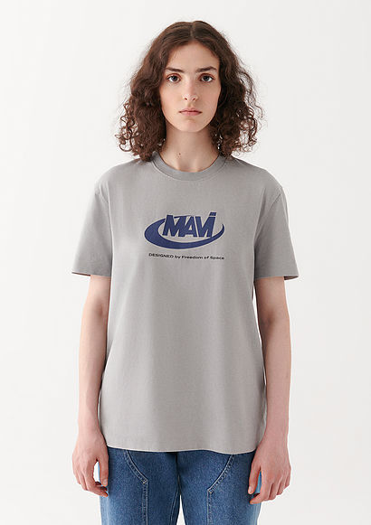 H&M T-shirt Gray L WOMEN FASHION Shirts & T-shirts Sailor discount 75% 