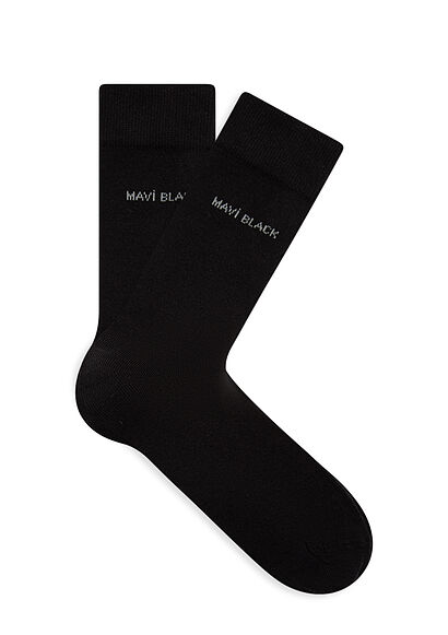 Siyah Soket Çorap - 0