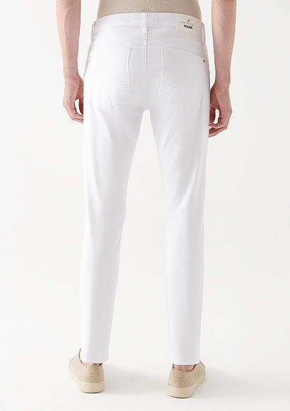Milan Beyaz Comfort Street Jean Pantolon4