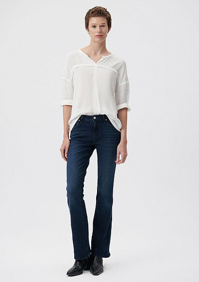 Molly M Girly Vintage Mürekkep Mavisi Jean Pantolon_5