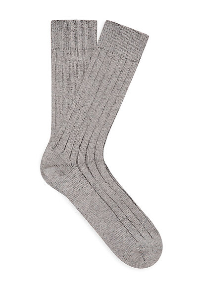 Gri Soket Çorap - 0