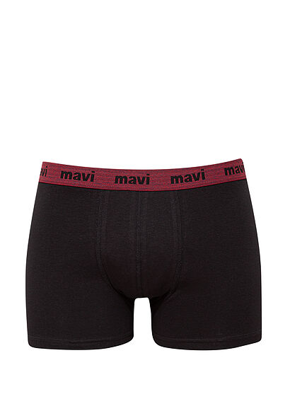 Siyah Basic Boxer