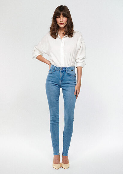 Alissa Mavi Gold Premium Jean Pantolon - 0