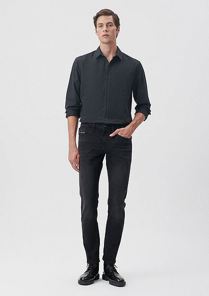 Jeans Mavi Marcus Para Hombre - Vaqueros Clásicos De Corte Cómodo, Tejido Robusto, Diseño Atemporal Para Uso Diario