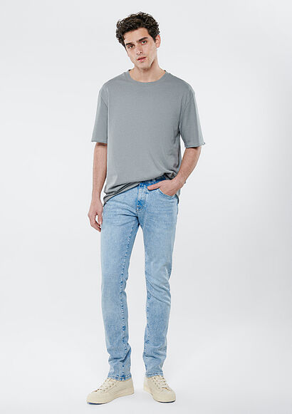 JAKE Açık Mavi Premium Jean Pantolon - 0
