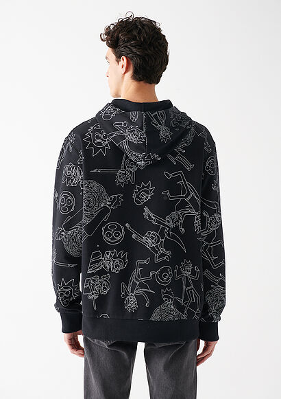 Bershka sweat rick et morty hotsell
