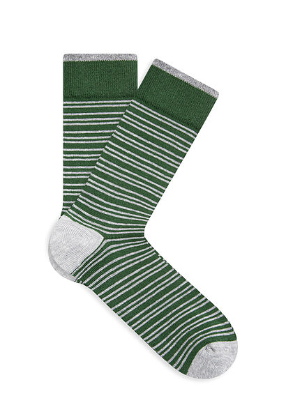 Yeşil Soket Çorabı - 0