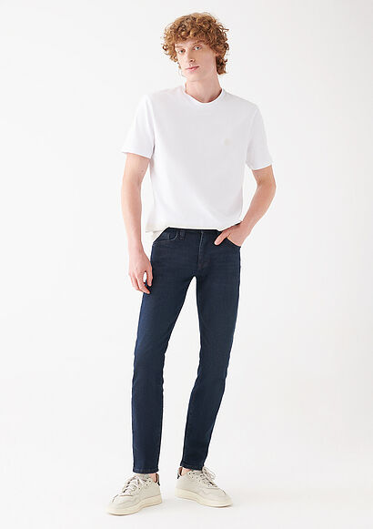 Marcus Gece Mavisi Comfort Jean Pantolon_5