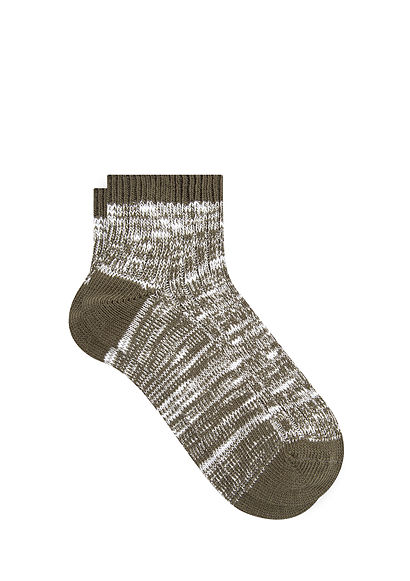 Haki Patik Çorap - 0
