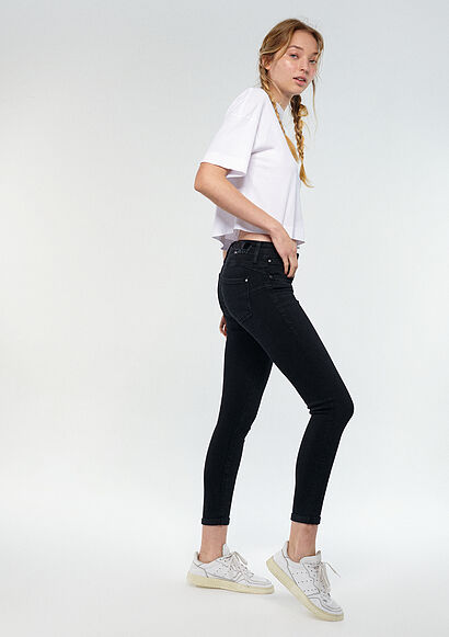 Lexy Mavi Move Gri Jean Pantolon - 0