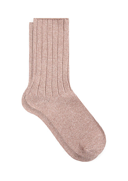 Pembe Bot Çorabı - 0