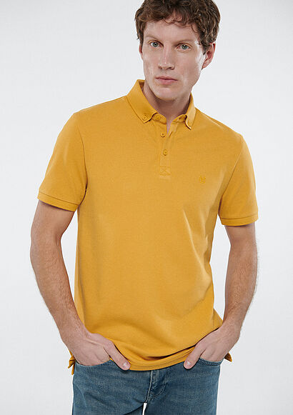 Sarı Polo Tişört - 0